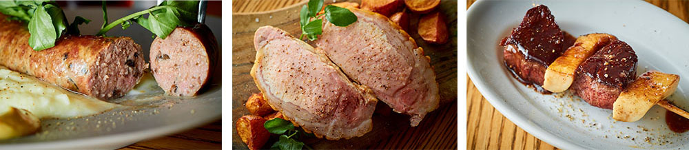 自家製シャルキュトリーとお肉